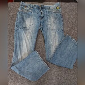 Ecko Unlimited Light Blue Relaxed Jeans‎